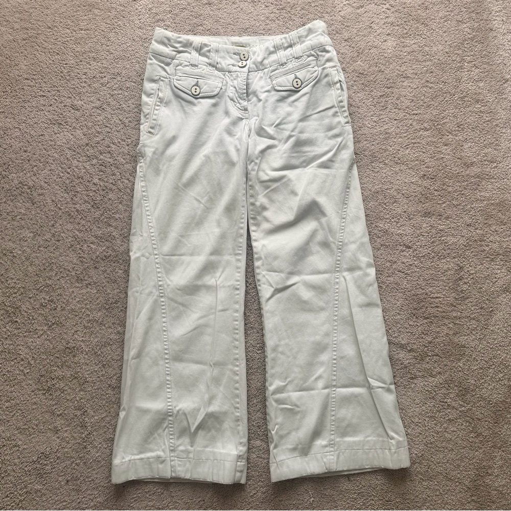 Women’s White Wide-Leg Jeans